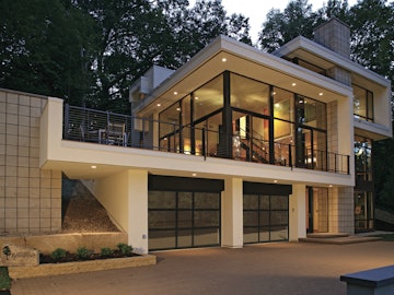 Style View Custom Mixed Panel Bronze Tinted Glass
