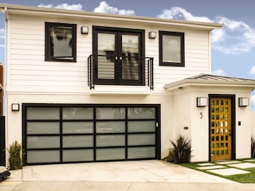 Modern Glass 8800 garage door