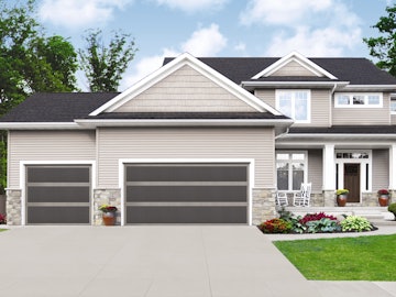 Carriage House 9405 Camden garage door