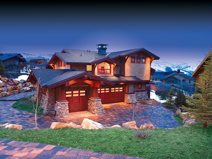 Fiberglass Door 9800 garage door